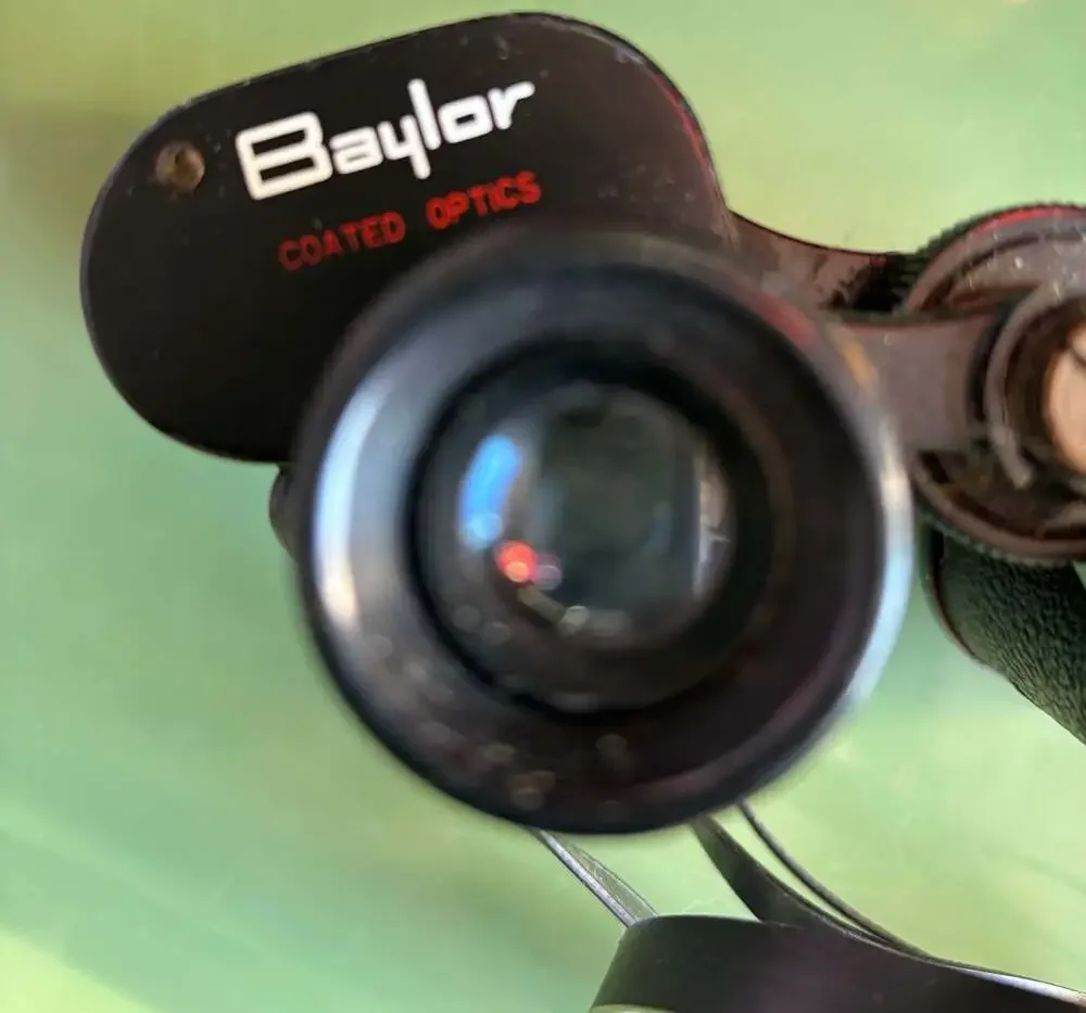 Vintage Baylor 7x35 Field Coated Optics Binoculars Japan